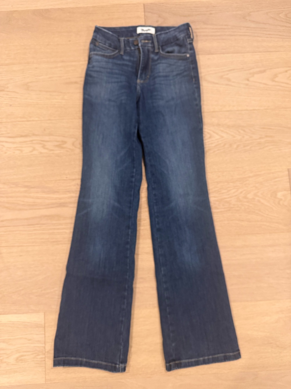 Wrangler Women's Mid Blue Bootcut Jeans - Picture 1 of 3